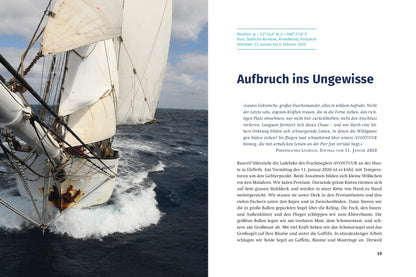 Matthias Berg: KURS NEUE WELT. Auf dem Frachtsegler AVONTUUR über den Atlantik